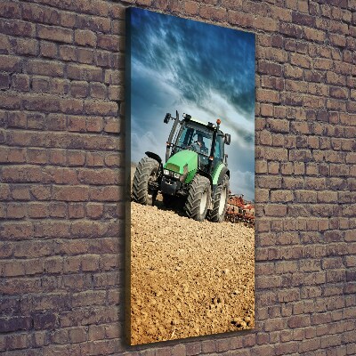 Tableau mural sur toile Tracteur