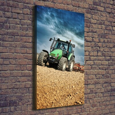 Tableau mural sur toile Tracteur