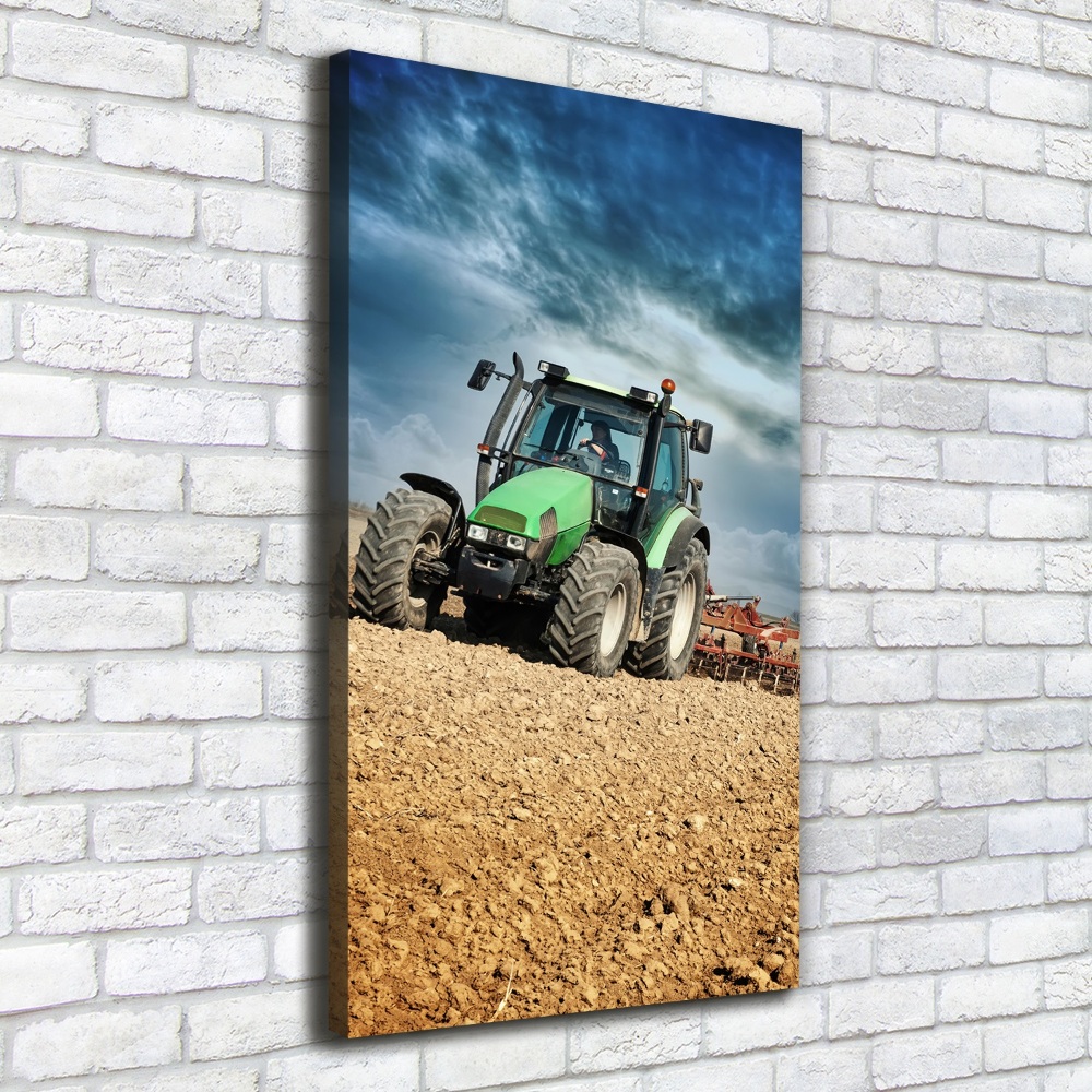 Tableau mural sur toile Tracteur