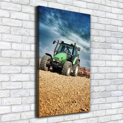 Tableau mural sur toile Tracteur