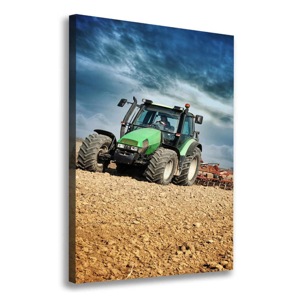 Tableau mural sur toile Tracteur