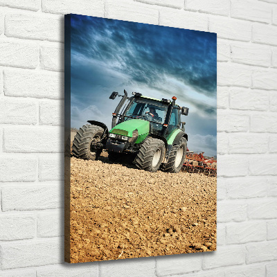 Tableau mural sur toile Tracteur