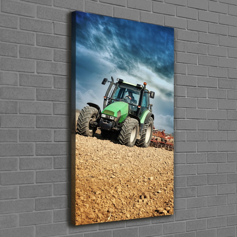 Tableau mural sur toile Tracteur