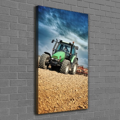 Tableau mural sur toile Tracteur