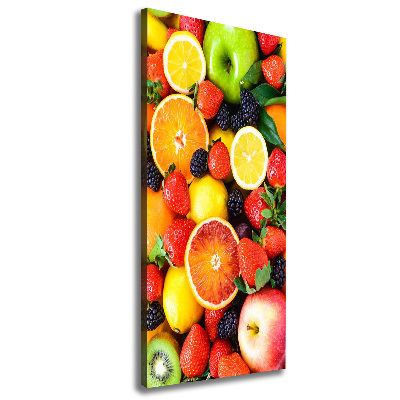 Tableau imprimé sur toile Fruits sains