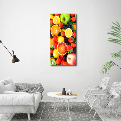 Tableau imprimé sur toile Fruits sains