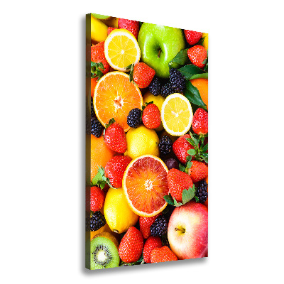 Tableau imprimé sur toile Fruits sains