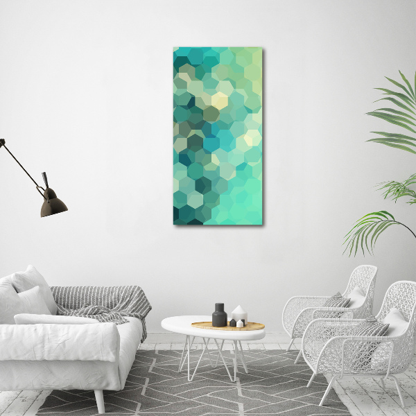 Tableau toile imprimée Abstraction modèle