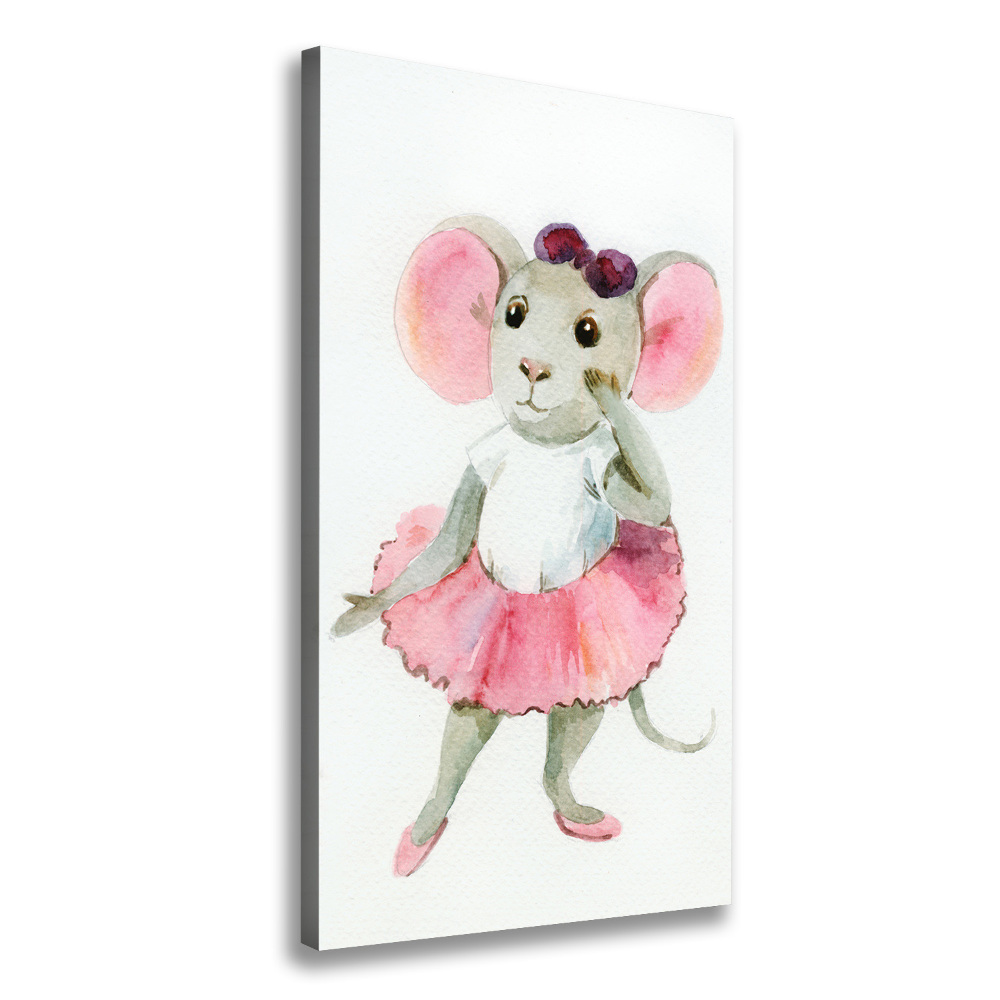 Tableau imprimé sur toile Souris ballerine