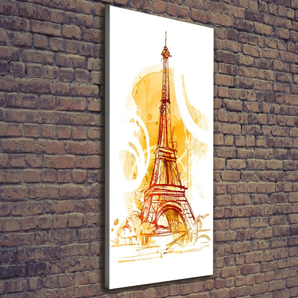 Tableau imprimé sur toile Été à Paris