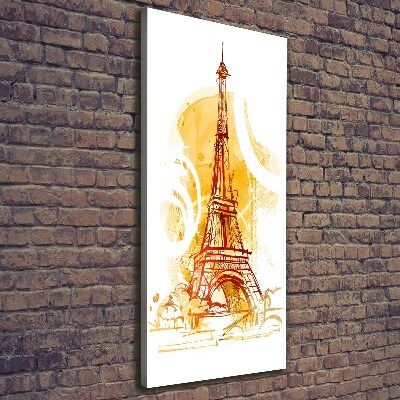 Tableau imprimé sur toile Été à Paris