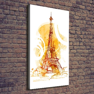 Tableau imprimé sur toile Été à Paris