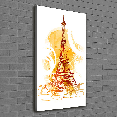 Tableau imprimé sur toile Été à Paris