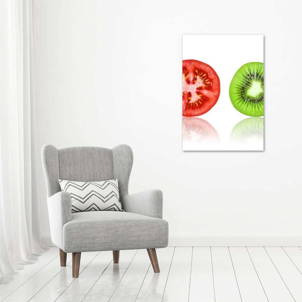 Tableau toile imprimée Fruits et légumes