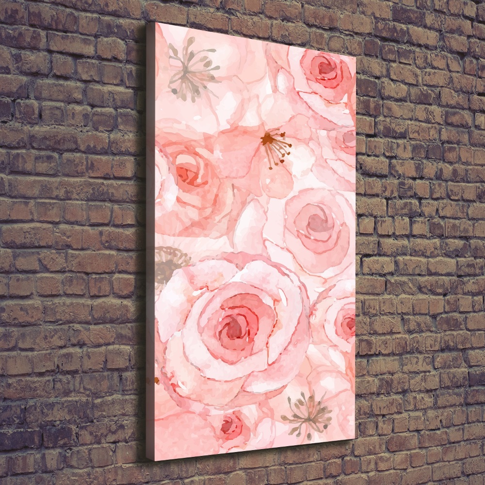 Tableau imprimé sur toile Motif floral