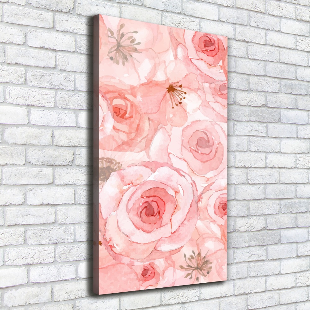 Tableau imprimé sur toile Motif floral