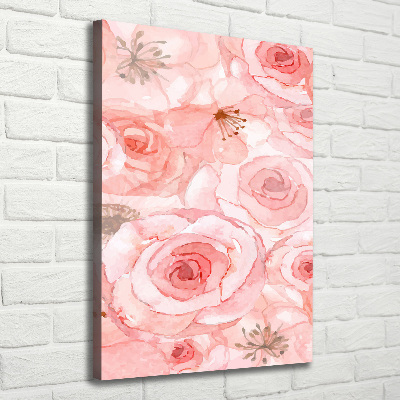 Tableau imprimé sur toile Motif floral