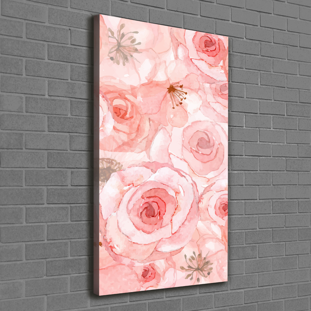 Tableau imprimé sur toile Motif floral