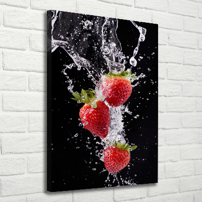 Tableau sur toile Les fraises