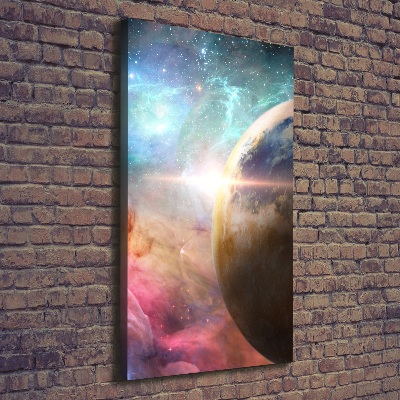 Tableau sur toile Galaxie