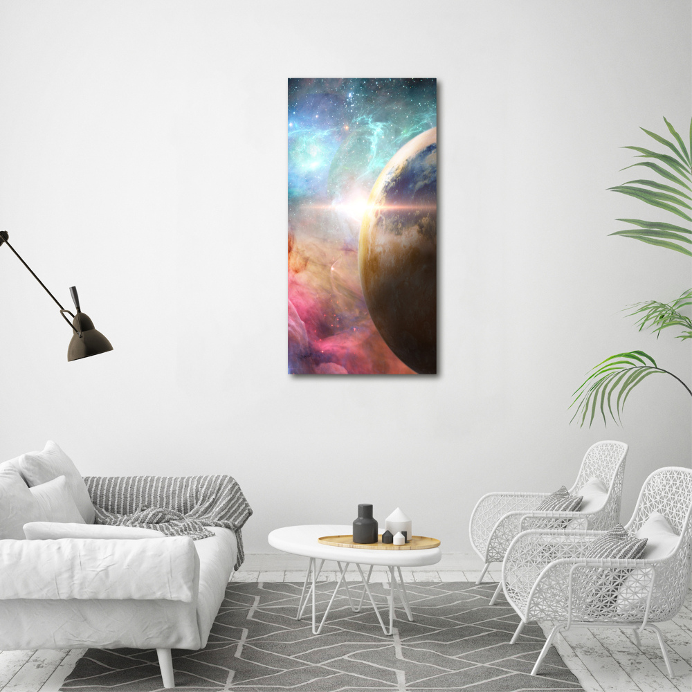 Tableau sur toile Galaxie