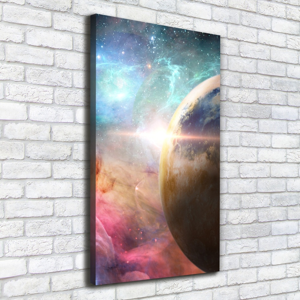 Tableau sur toile Galaxie