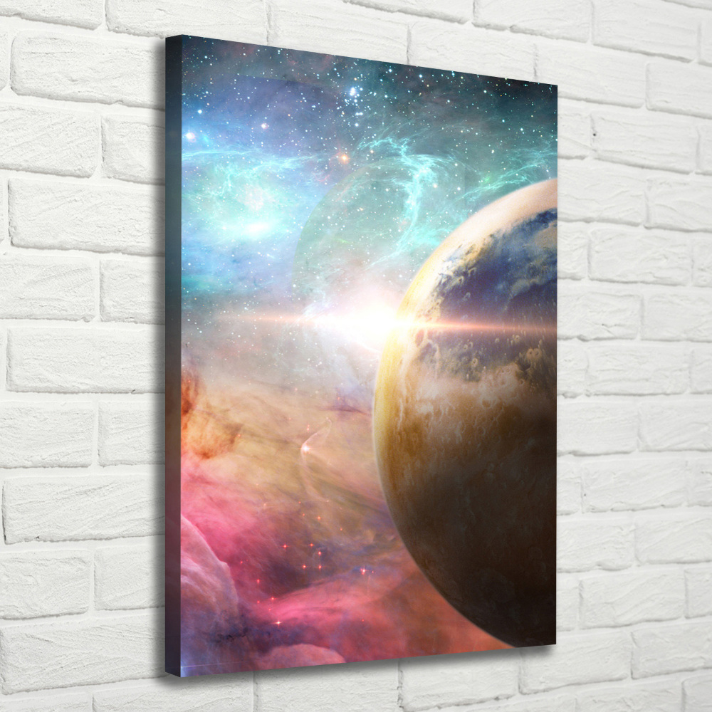 Tableau sur toile Galaxie