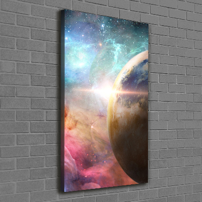 Tableau sur toile Galaxie