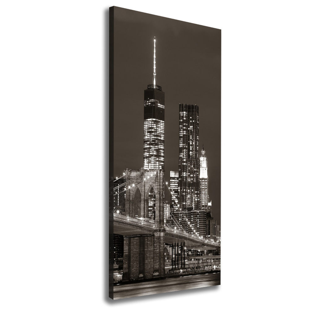 Tableau imprimé sur toile Manhattan New York