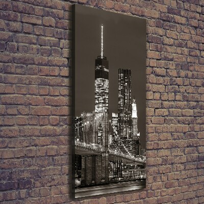 Tableau imprimé sur toile Manhattan New York