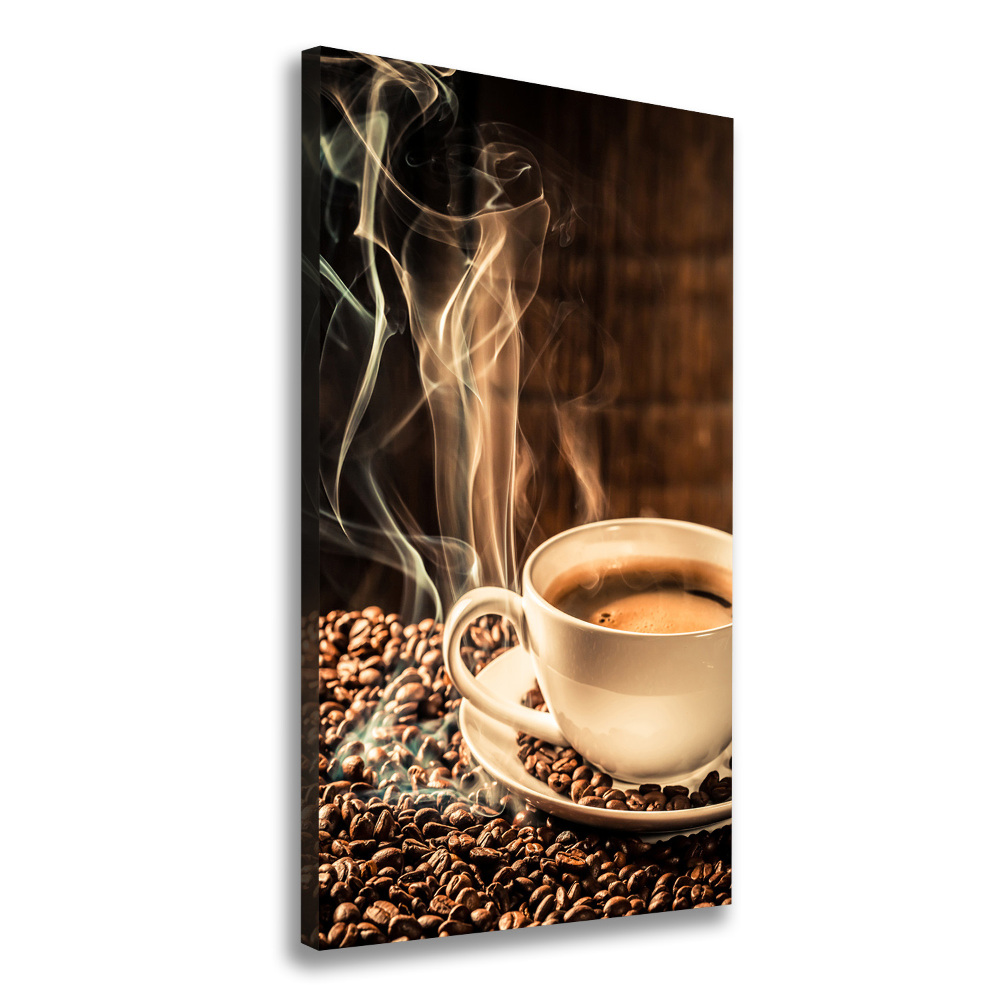 Tableau toile imprimée Café aromatique