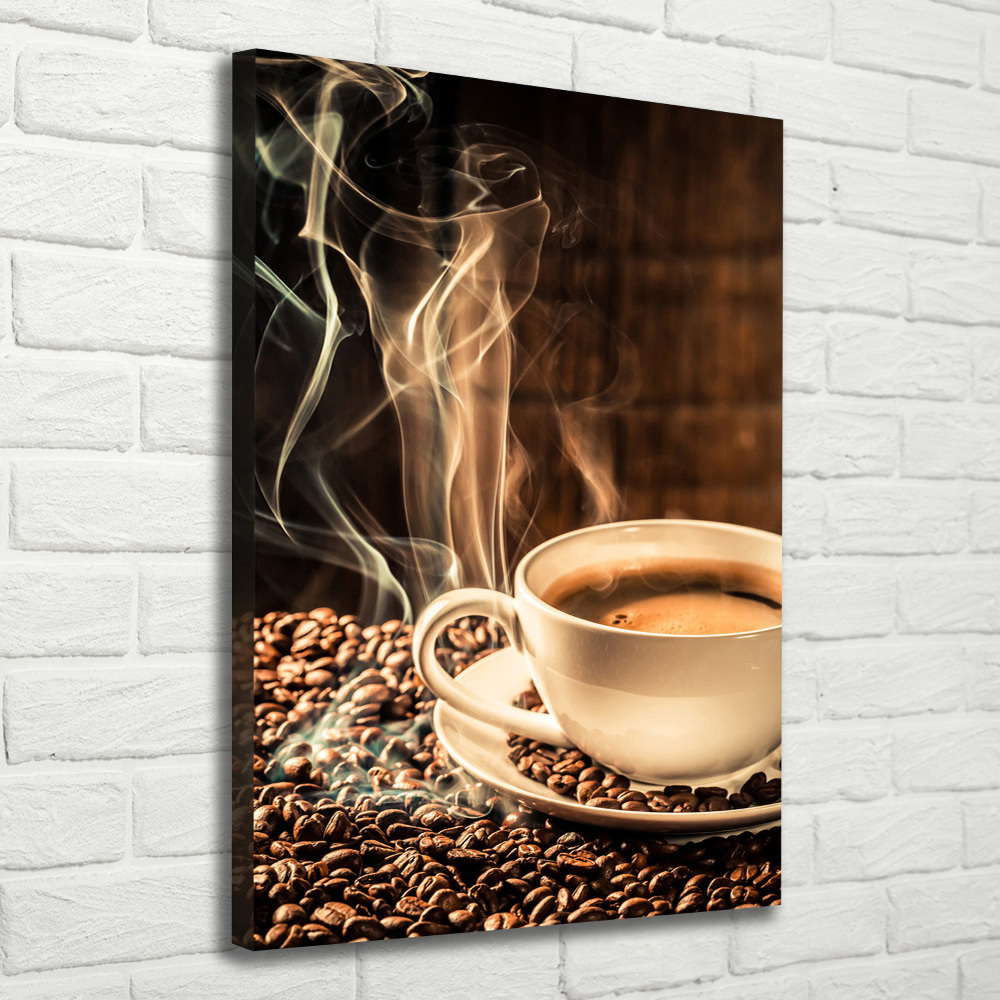 Tableau toile imprimée Café aromatique