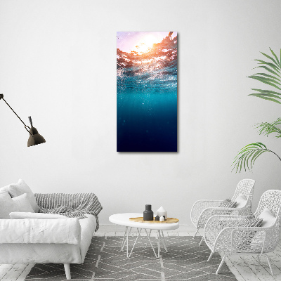 Tableau photo sur toile Sous l'eau