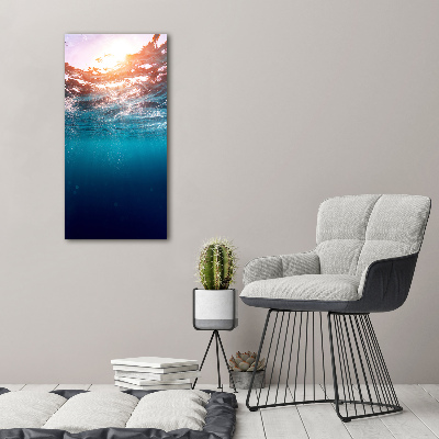 Tableau photo sur toile Sous l'eau