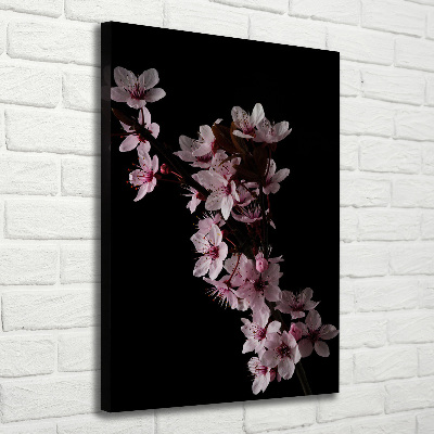 Tableau imprimé sur toile Fleurs de cerisier