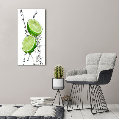 Tableau imprimé sur toile Citron vert