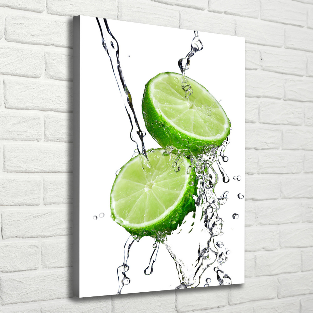 Tableau imprimé sur toile Citron vert