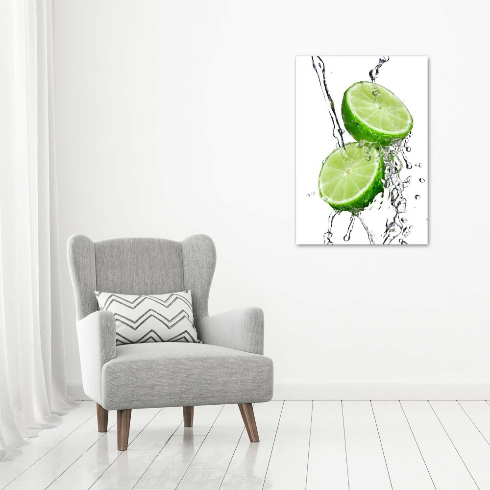 Tableau imprimé sur toile Citron vert