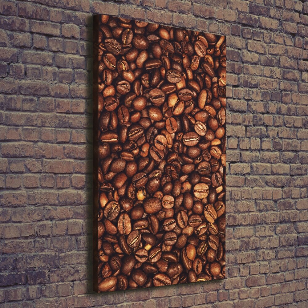 Tableau mural sur toile Des grains de café délicieux