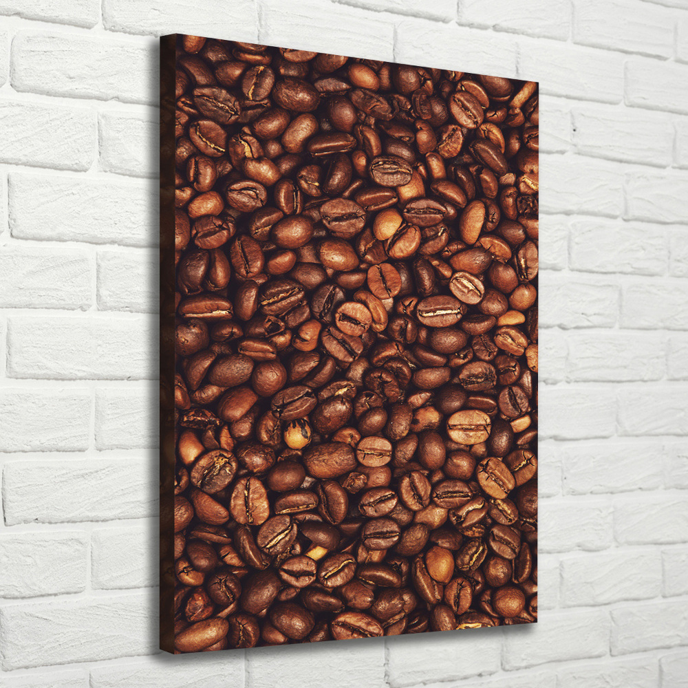 Tableau mural sur toile Des grains de café délicieux