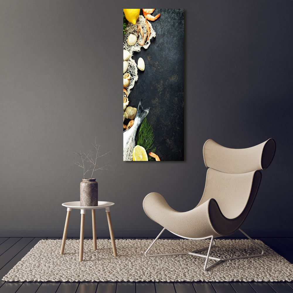 Tableau photo sur toile Fruits de mer