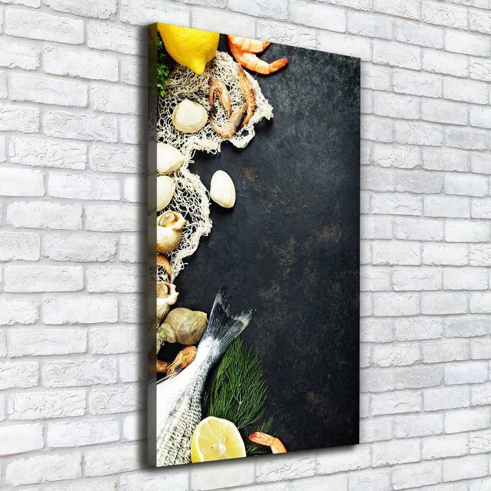 Tableau photo sur toile Fruits de mer