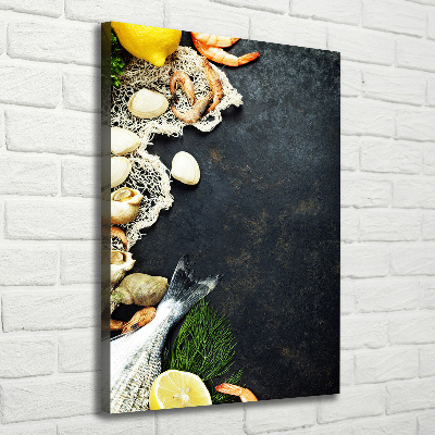 Tableau photo sur toile Fruits de mer