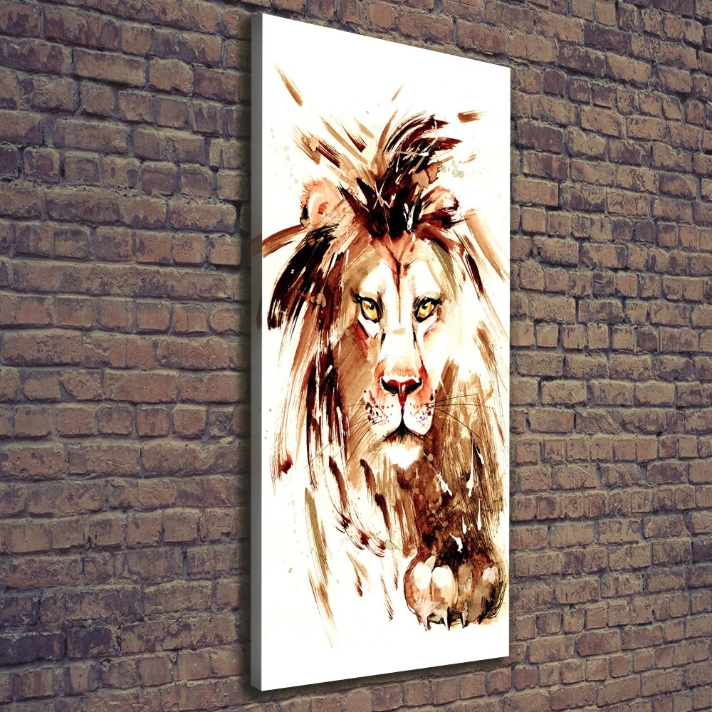 Tableau sur toile Lion