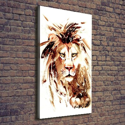 Tableau sur toile Lion