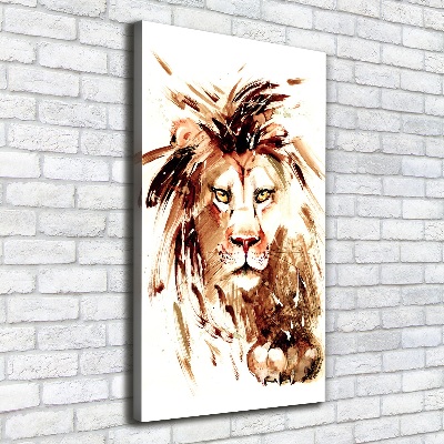 Tableau sur toile Lion