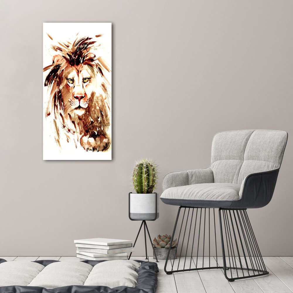 Tableau sur toile Lion