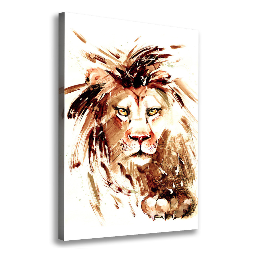 Tableau sur toile Lion