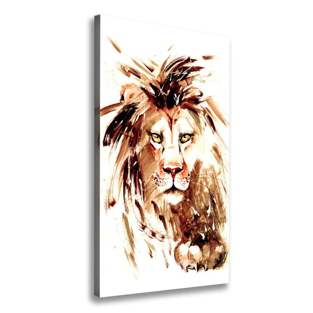 Tableau sur toile Lion