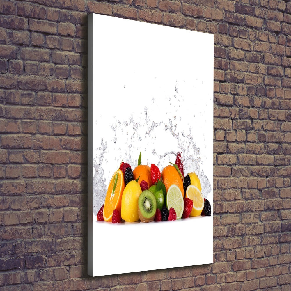 Tableau photo sur toile Fruits sains